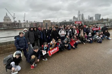 Les collégiens de Notre-Dame découvrent Londres