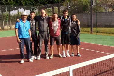 Les tennismen vice-champions d’Allier