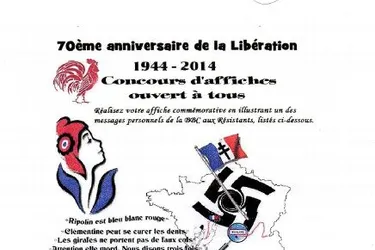 Un concours d’affiches pour les 70 ans de la Libération