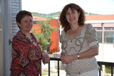 Maryvonne Girardin et Nadine Chateauneuf, conseillères pédagogiques pour la circonscription
