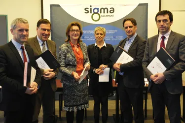 Sigma Clermont s'engage aux côtés de quatre grandes entreprises industrielles