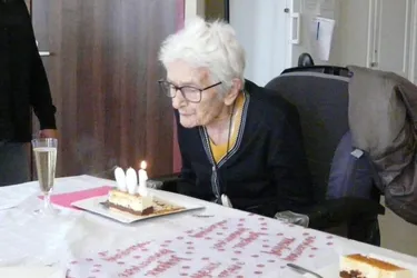 Yvonne Larère a fêté son centième anniversaire