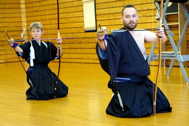 Kyudo - Débardeur Idée Tir à L'Arc Japonais Pour Hommes Et Femmes