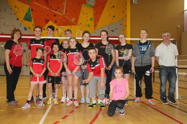 57 adhérents au club de badminton