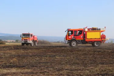 Quatre hectares de terrain détruits par les flammes à Vergongheon (Haute-Loire)