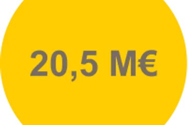 Le chiffre de la semaine : 20,5 M€