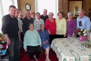 Jeanne fête ses 105 ans en famille