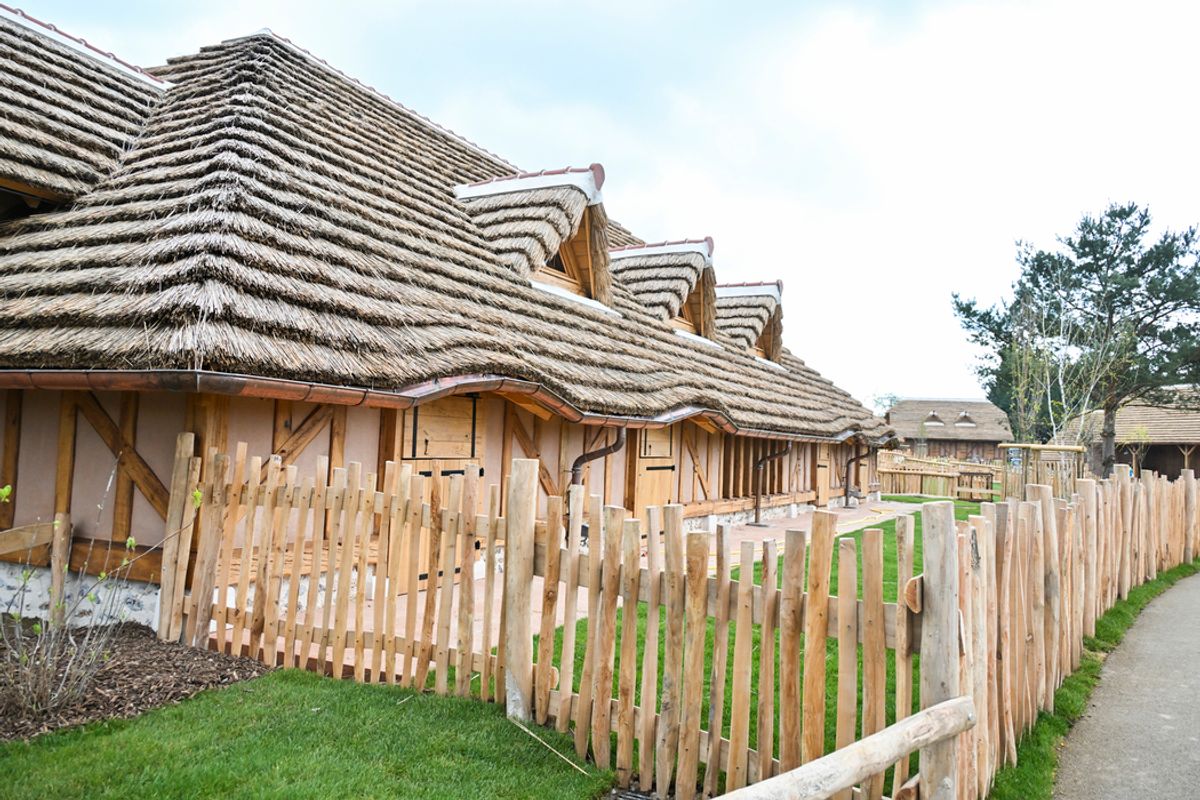 Ferme en bois transportable | Jouet éducatif dès 18 mois