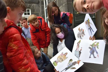 A Riom, 250 écoliers préparent une oeuvre monumentale et originale autour des animaux au musée Mandet