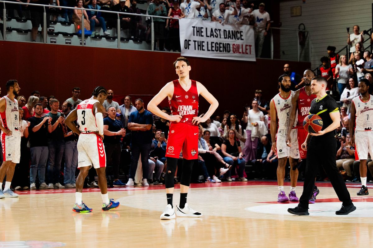 « Le moment d’arrêter », a estimé Benoît Gillet après 20 ans de basket-ball professionnel