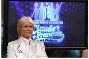 Le sosie de Claude François sur le podium
