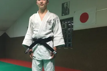 Thomas Lesens ceinture noire de judo