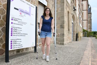 Aurélie Valentin a obtenu sa carte d’invalidité le mois dernier