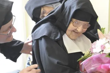 Au monastère de la Visitation, une sœur centenaire
