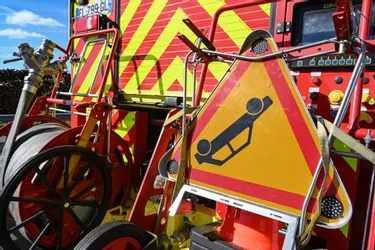 Un accident impliquant trois véhicules fait trois blessés légers sur la RD 1120 à Saint-Chamant (Corrèze)