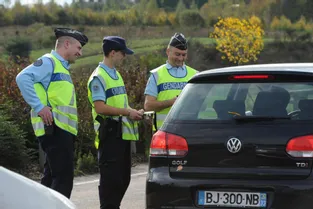 Quatre-vingt-douze infractions relevées par les gendarmes ce week-end