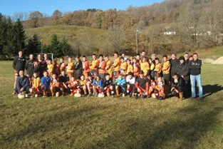 Entraînement de l’école de rugby à St-Chamant