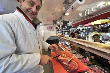 Seul boucher chevalin de la Corrèze, Joseph Peis a vu ses ventes progresser de 20 % en 15 jours