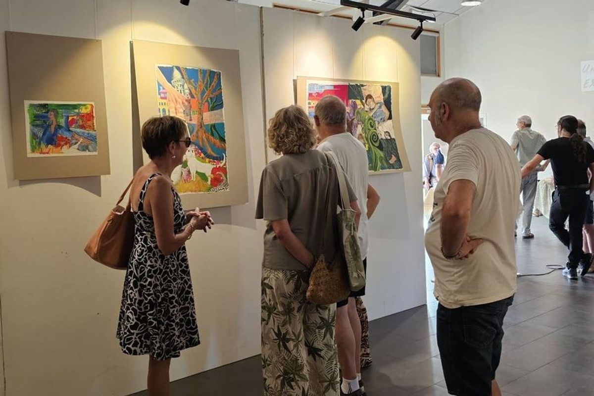 Les artistes s’installent sur deux sites