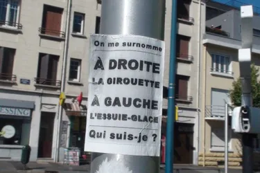 Municipales à Clermont-Ferrand : la guerre des affiches