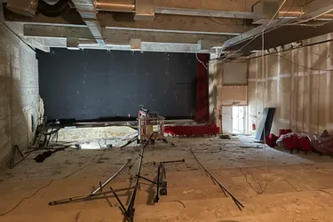 Le cinéma Le Paris de Brioude entièrement mis à nu avant sa rénovation