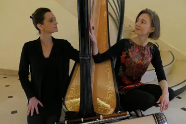 Un duo harpe et flûte au Musée de la tapisserie puis à Felletin