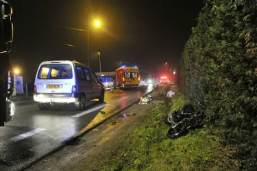 Un jeune homme blessé dans la collision entre une voiture et un scooter