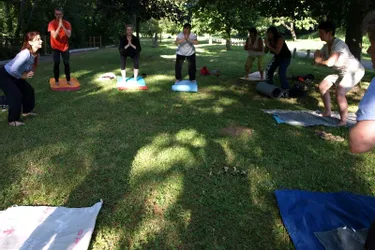 Des cours de yoga… en plein air