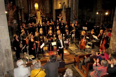 L’Ensemble de Haute-Auvergne a ravi le public, samedi, à la basilique