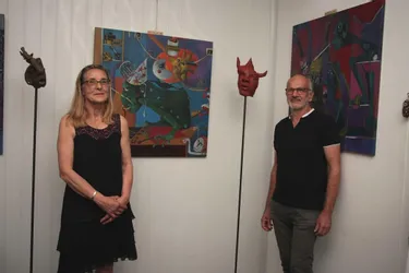 Lucie Ludwiczak et Jean-Luc Pradels à la galerie Moutt’Art