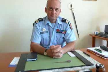 Le lieutenant-colonel Daudrix vient d’être nommé à la tête du groupement de gendarmerie