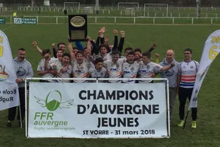 Les cadets de Drop63 champions d’Auvergne