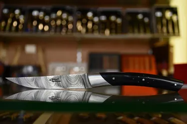 Un couteau Le Thiers signé Chambriard pour le restaurant d’Alain Ducasse