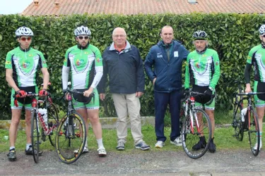 Reprise de la saison pour les cyclistes sapeurs pompiers de la Corrèze