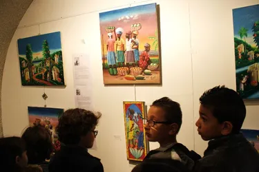 L'art naïf haïtien s'expose à la galerie du marché couvert