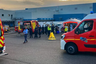 Dix salariés de TVE Logistique à Lapalisse (Allier) blessés, dont un grièvement, dans un accident du travail