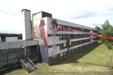Street art : l’ancien centre de formation des PTT continue sa métamorphose