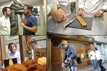 Le boulanger moulinois a reçu une équipe TV pour l’émission La meilleure boulangerie de France