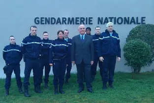 Le sous-préfet visite la gendarmerie