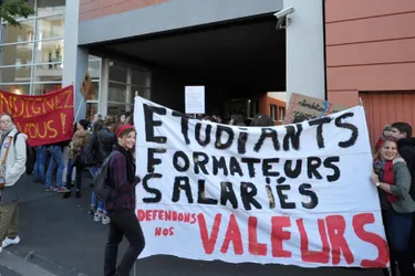 Grève à l’Institut du travail social en région Auvergne
