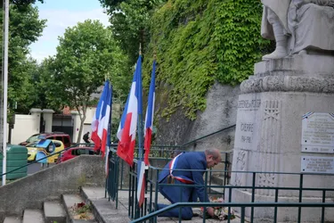 L'hommage de Brioude (Haute-Loire) au 80e anniversaire de l'Appel du 18-juin