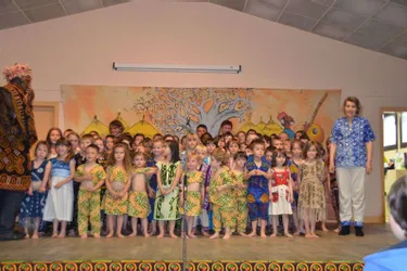 La fête de l’école a célébré l’Afrique