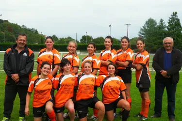 Première saison pour les filles du rugby