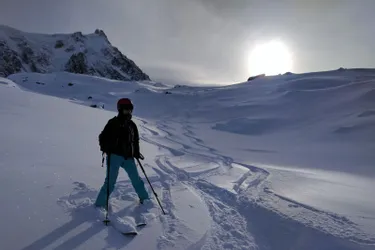Un groupe de ski freeride en création dans le massif cantalien