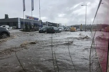 Eboulements, inondations, situation difficile sur les routes de Haute-Loire (mis à jour)