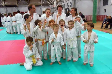 Les petits judokas en tournoi à Felletin