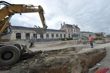 Fin des travaux de l’avenue Jean-Jaurès et du parvis nord de la gare prévue en décembre