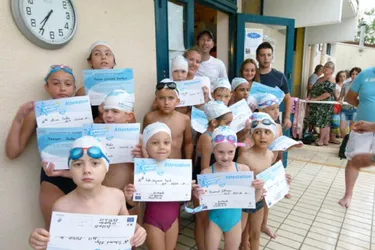 14 enfants ont appris à nager