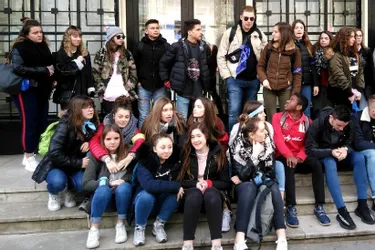 Les élèves du lycée Bahuet à Londres