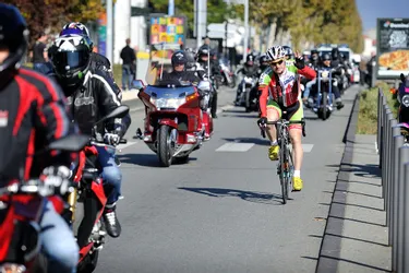 A Clermont, les motards manifestent contre les mesures de sécurité routière
